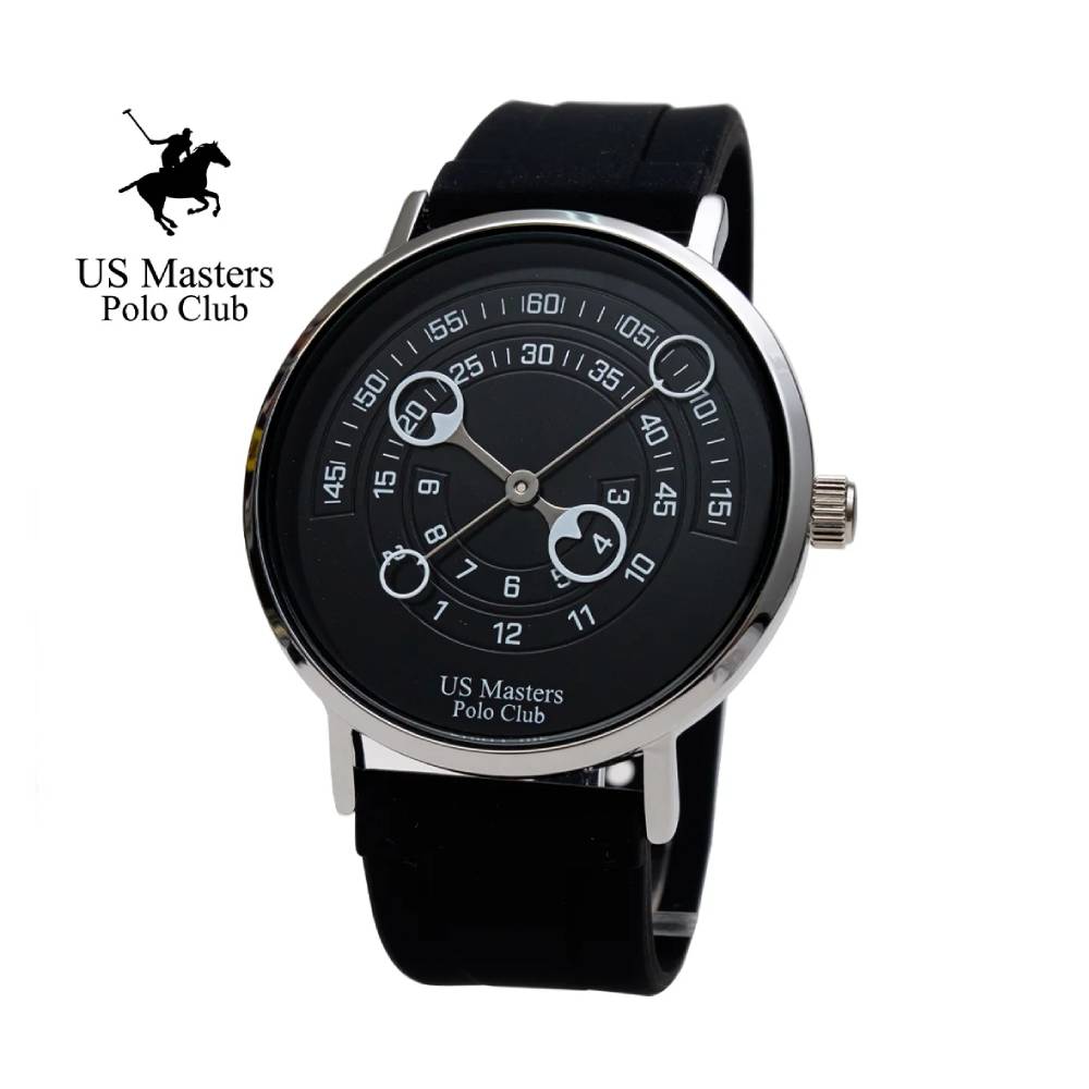 นาฬิกา US Master Polo Club นาฬิกาข้อมือ AS14.247-IPBK [AS14.247.BK]