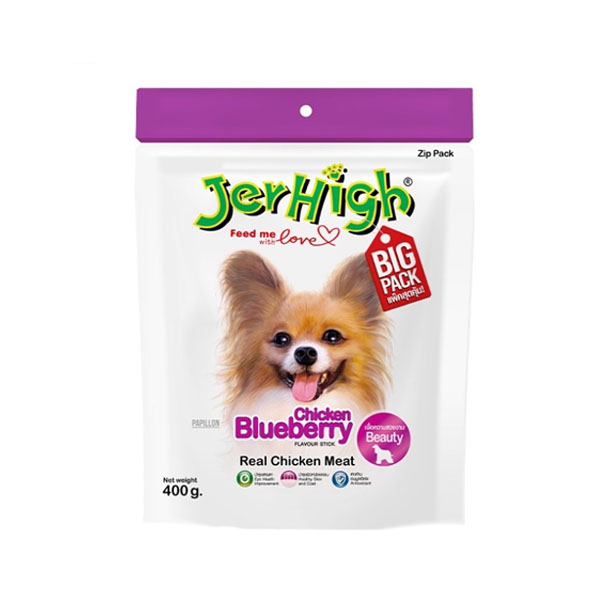 Jerhigh Blueberry Stick บลูเบอร์รี่ 400 กรัม
