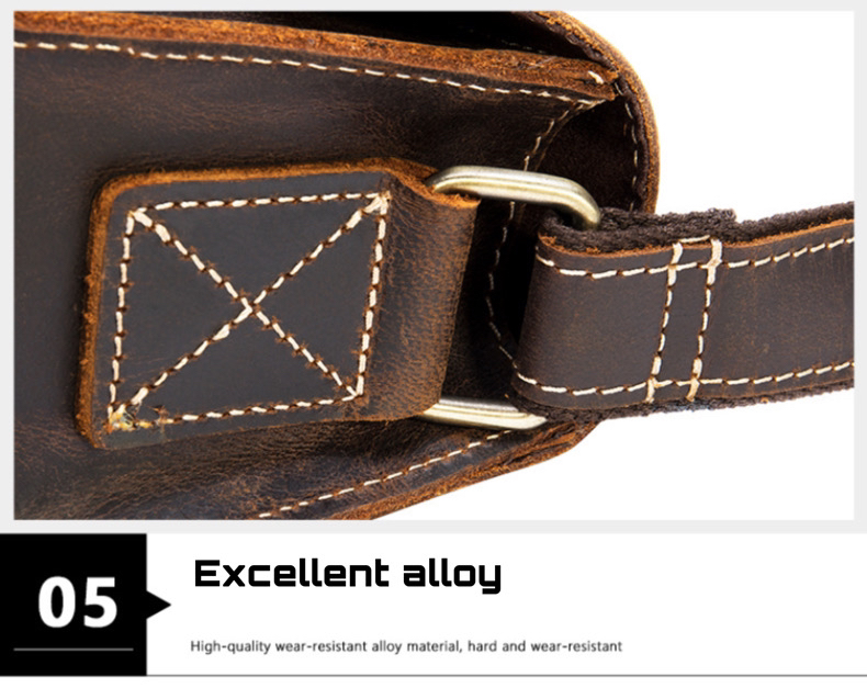 For You Leather [ราคาพิเศษ] LB70 กระเป๋าสะพายข้าง กระเป๋าผู้ชาย กระเป๋าหนังแท้ กระเป๋าทรงแมสเซนเจอร์ LB70