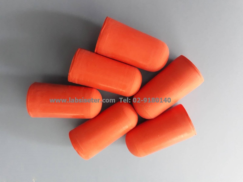จุกยางแดง จุกยางหลอดหยด จุกยางไส้กรอก Red Rubber Bulb