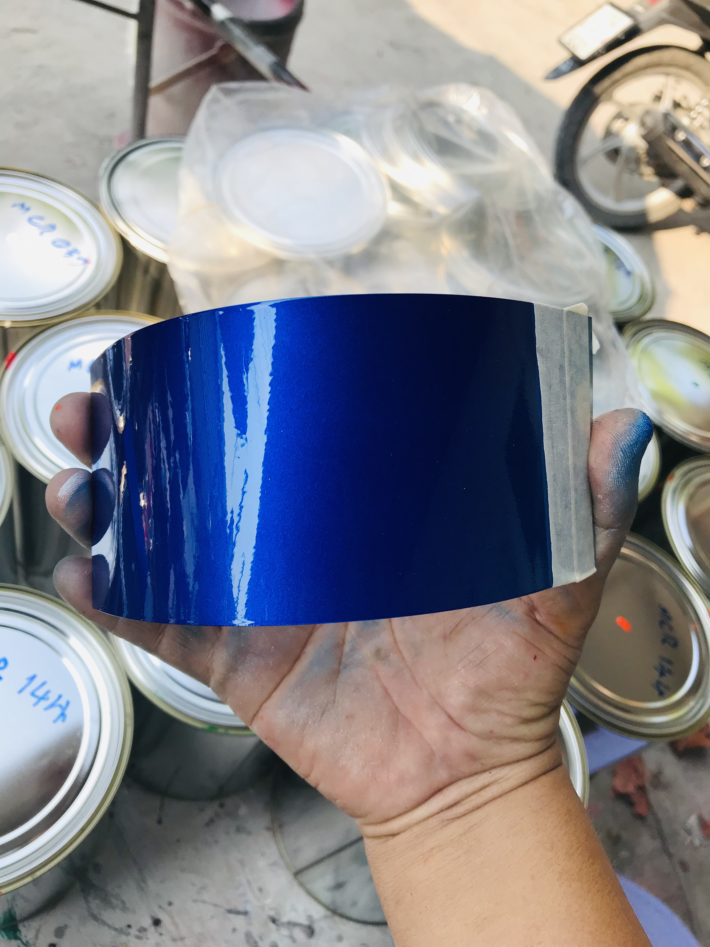 สีแก้ว มีหลายสีให้เลือก