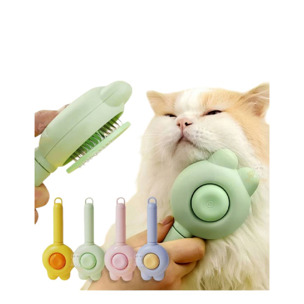 OLSP / CT / แปรงหวีขน 2 หู **คละสี