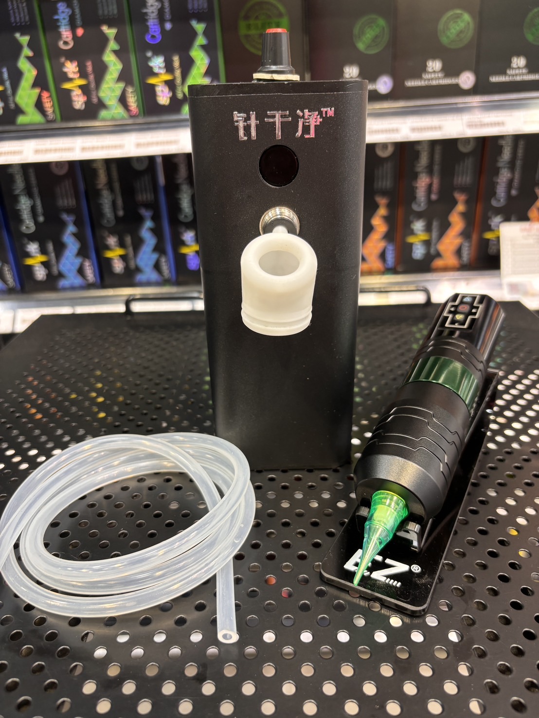 Professional Tattoo เครื่องล้างเข็มเครื่องสัก Tattoo Electric Needle Washing Machine