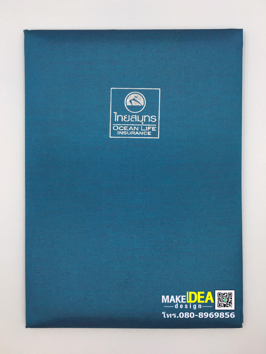 ปกผ้าไหมใส่ใบประกาศ ขนาด A4