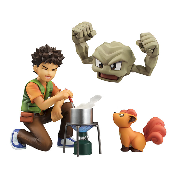 Pokemon - G.E.M. Series Takeshi & Geodude & Vulpix [ของแท้]