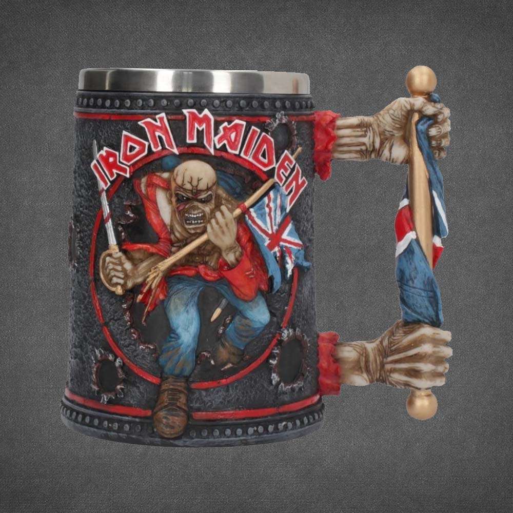 แก้ว IRON MAIDEN TANKARD TROOPER 2018 Limitted Edition!!!!