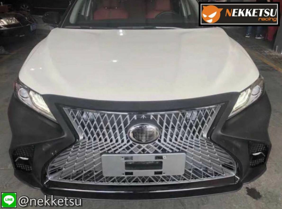 ชุดแต่ง Camry 2018 แปลงใส่หน้า Lexus