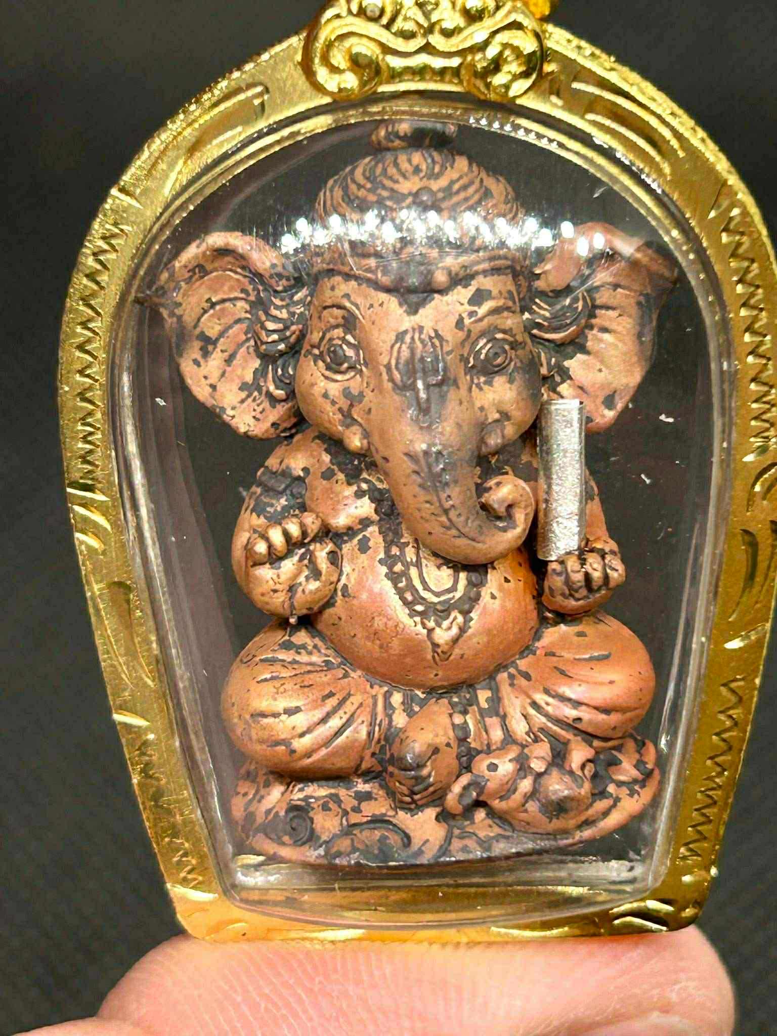 เหรียญ พระพิฆเนศ รุ่น สมปรารถนา หลวงปู่อิ่ม วัดทุ่งนาใหม่ พร้อมส่ง