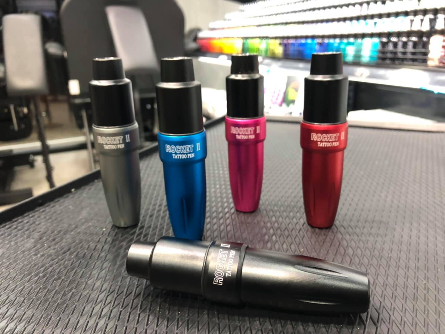 Rocket V2 เครื่องสักปากกาRocket V2 Rotary Cartridge Tattoo Pen