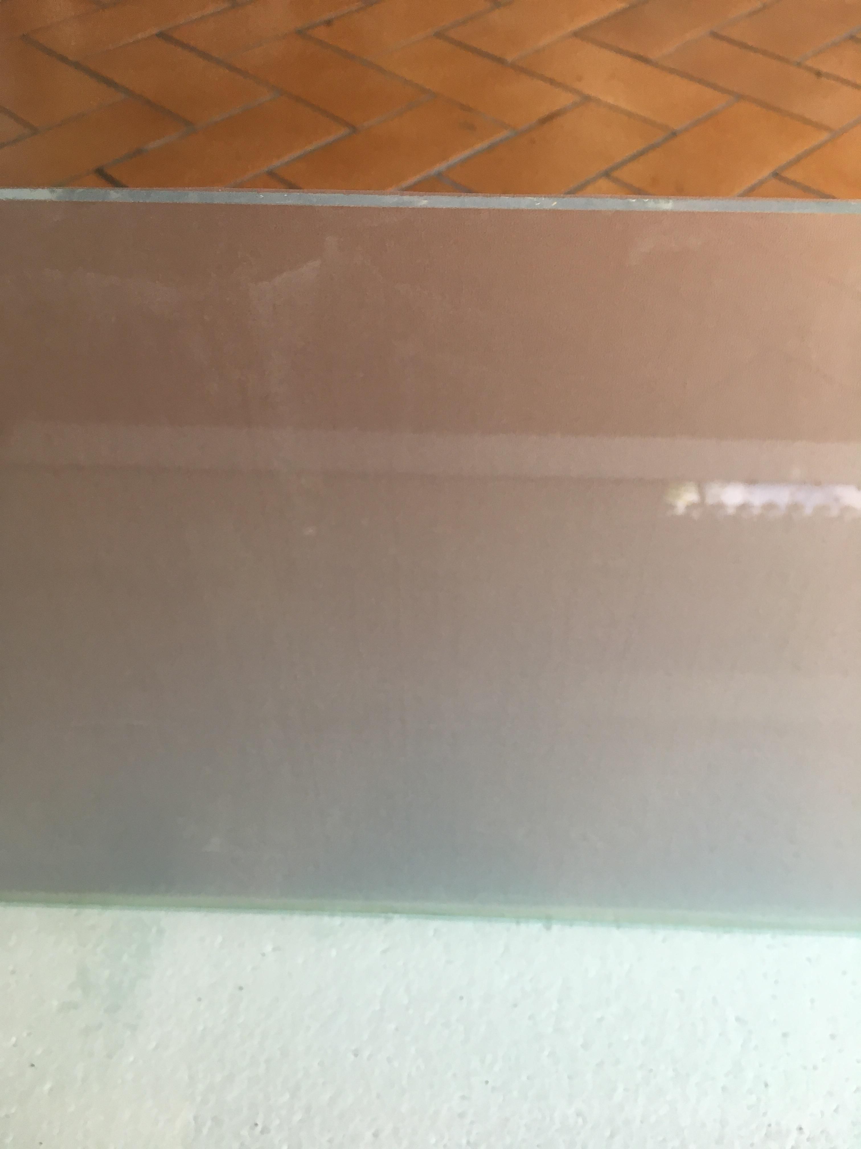 สติกเกอร์ขาวขุ่นติดหลังตู้ขนาด 24x15 นิ้ว