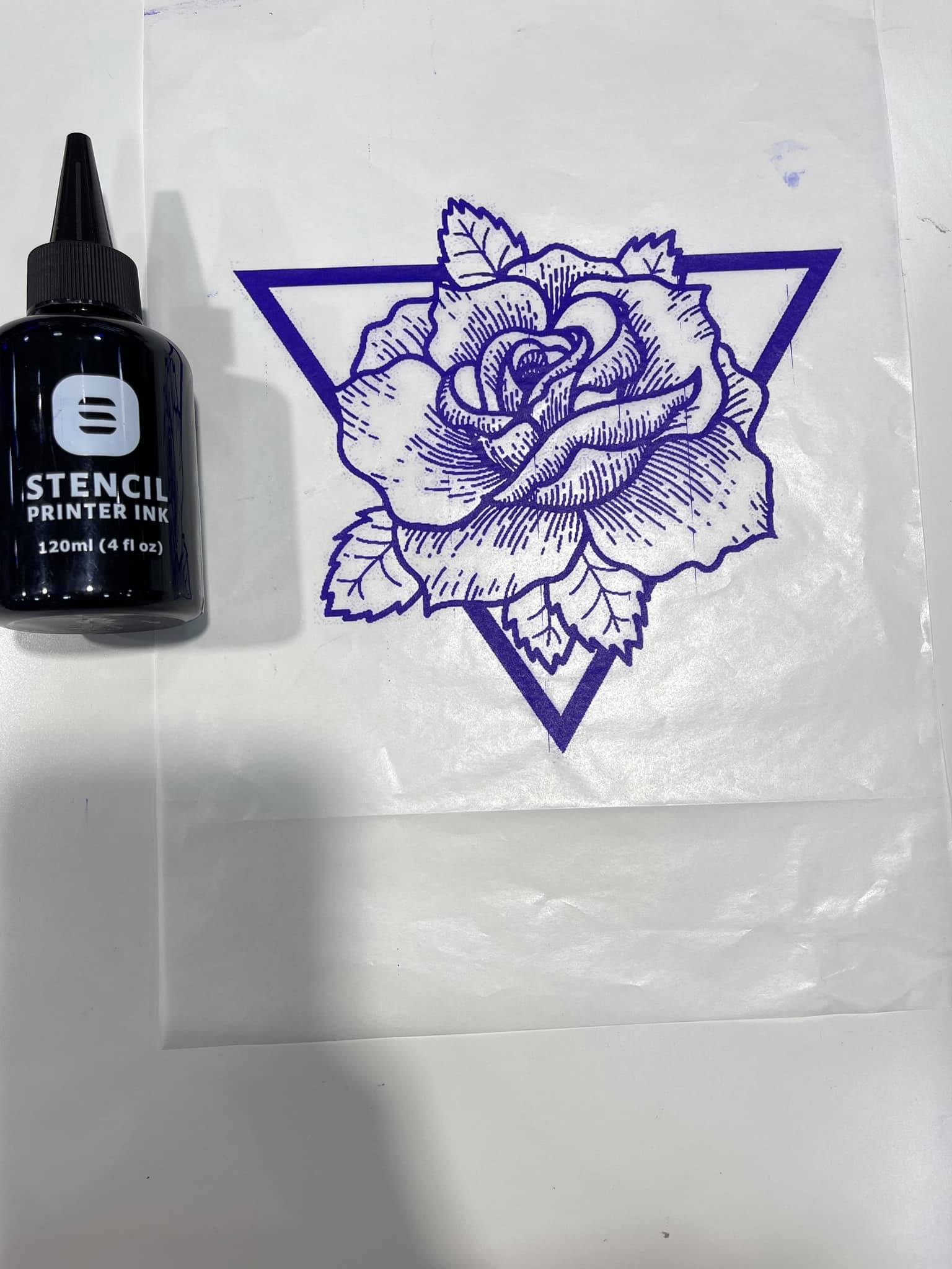 Stencil printing ink หมึกStencil printing ink (สำหรับEcotank Inkjet Printer)