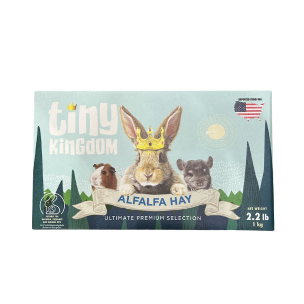 Az TKH01 Tiny Kingdom หญ้าอัลฟาฟ่า อัลติเมทพรีเมี่ยม (แบบกล่อง) 1 Kg