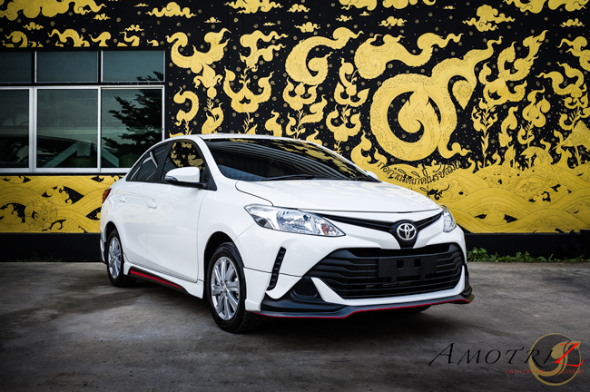 ชุดแต่งรอบคัน Toyota-Vios 2017 ทรง amotriz