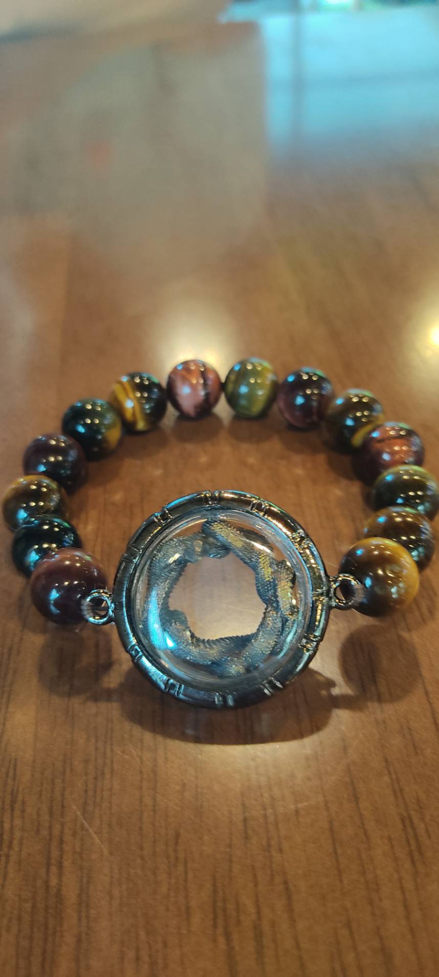 บ่วงนาคบาศ งูกินหาง นาคดำกาฬสินธุ์ หลวงปู่ศิลา (พร้อมส่ง)