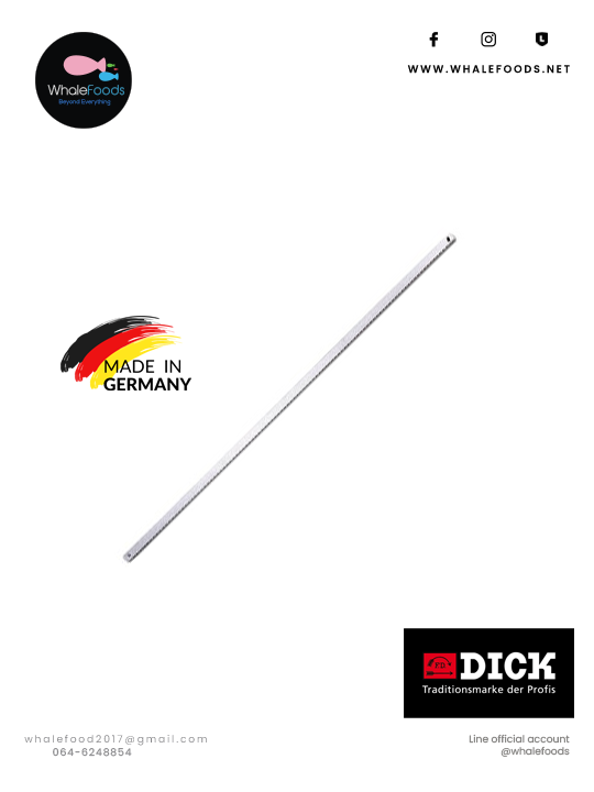Saw Blades Stainless steel 50cm. F.Dick