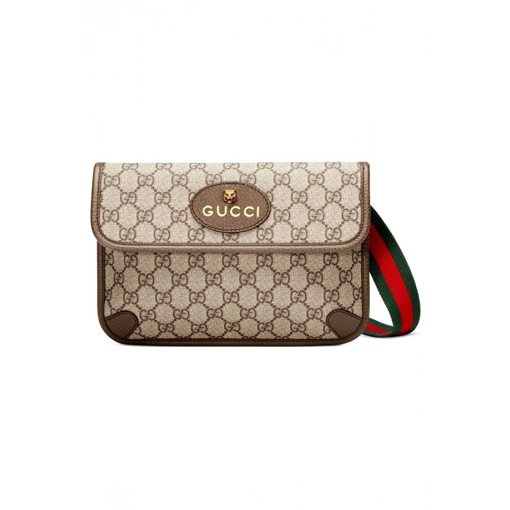 กระเป๋า GUCCI NEO VINTAGE GG SUPREME BELT BAG (BEIGE/EBONY) [4939309C2VT8745-MB]