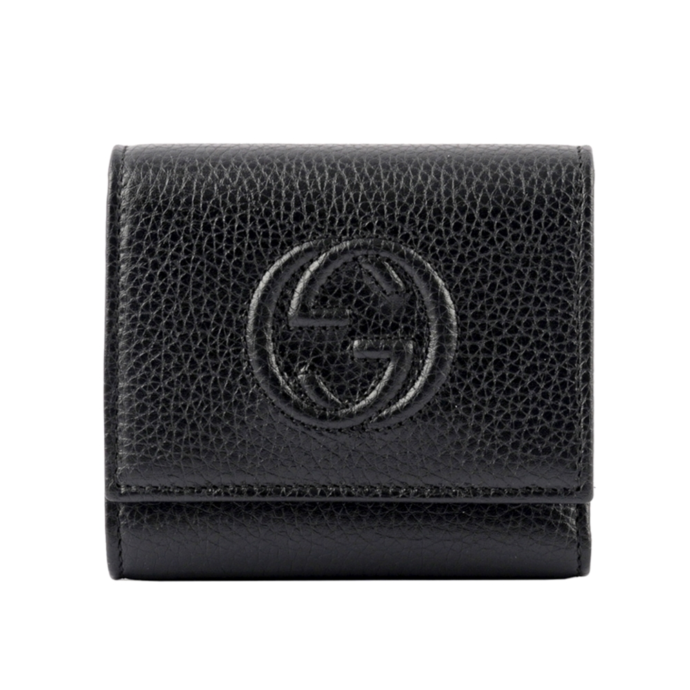 กระเป๋าสตางค์ GUCCI SOHO TRIFOLD WALLET [598207A7M0G1000-RA]