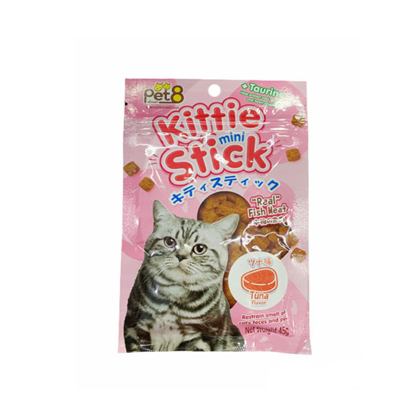 JPT08 คิดตี้ มินิ สติ๊ก + ทอรีน รสทูน่า 70 g.