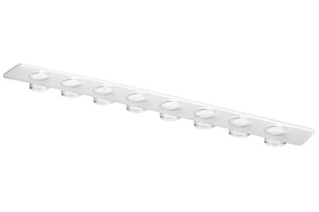 ฝาปิดหลอดพีซีอาร์ 8-cap strip (120 strips)