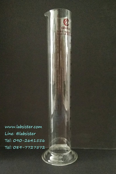 กระบอกตวงแก้ว 2000 ml "Cordial" Glass Measuring Cylinder