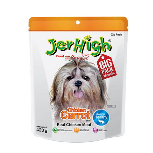 Jerhigh แครอทสติ๊ก 420 g.