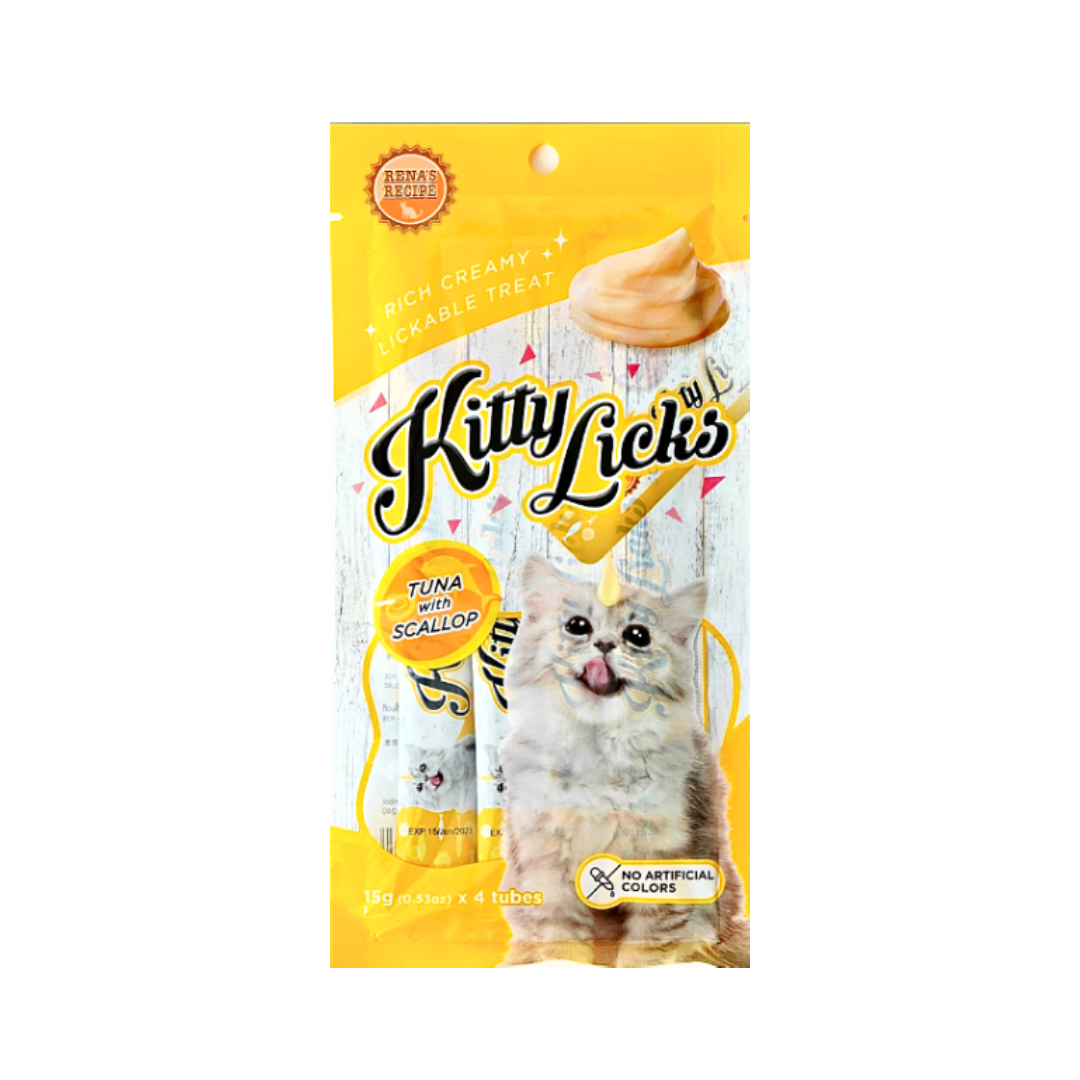 TPI Kitty Licks 9236 Tuna & Scallop 4 Pcs. ทูน่า+ หอยเชลล์