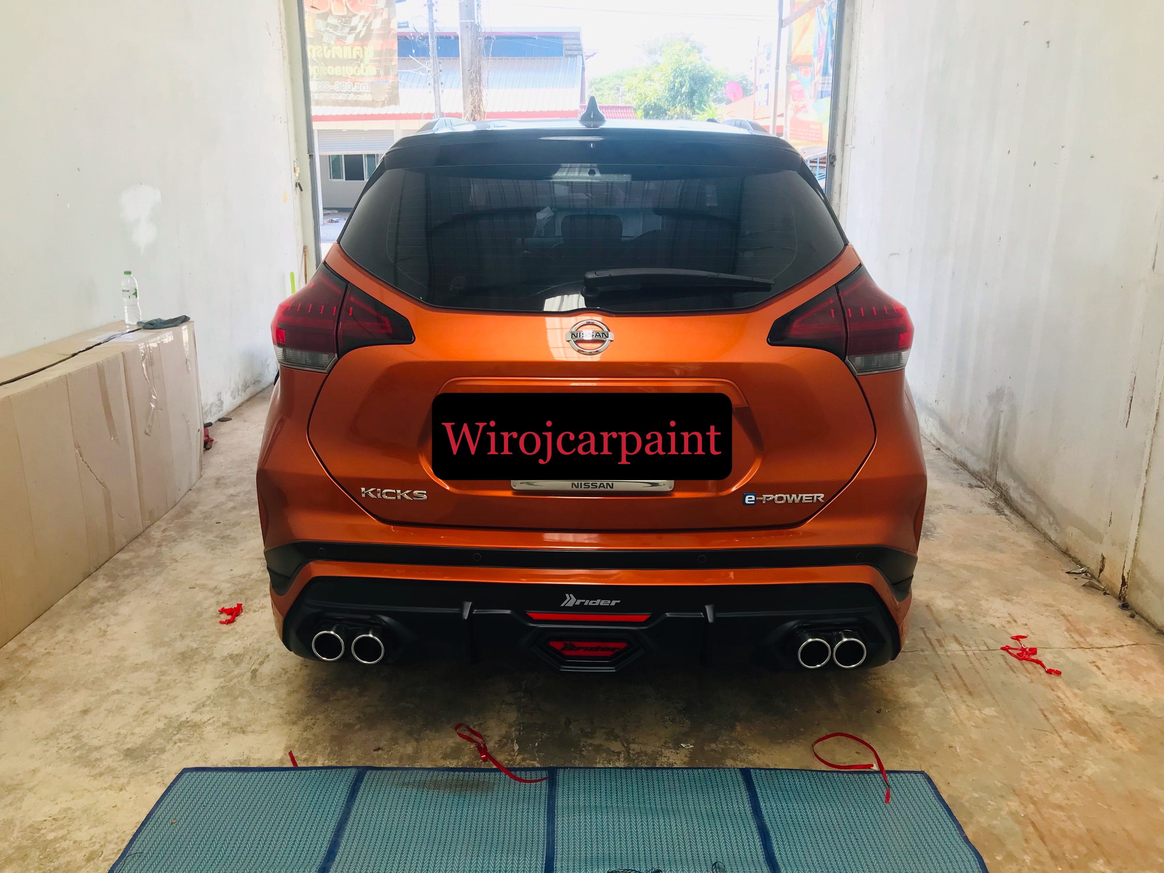 ชุดแต่งรอบคัน Nissan. Kicks