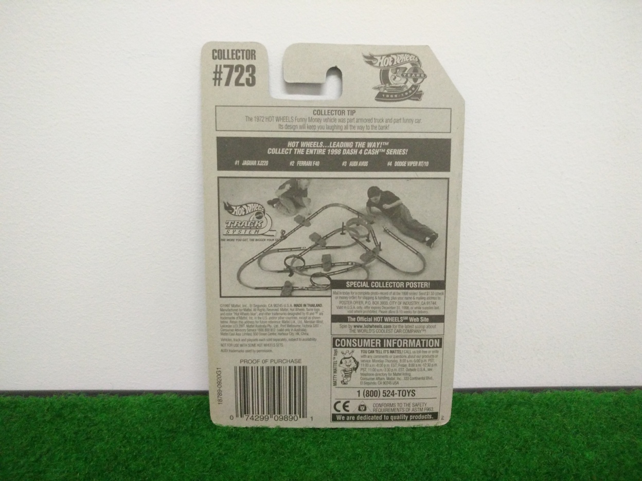 Hot Wheels Audi Avus; Dash 4 Cash Series #3 of 4