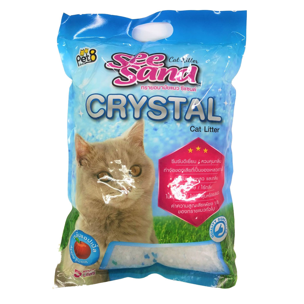 Seesand คริสตัล 5 ลิตร แอปเปิ้ล