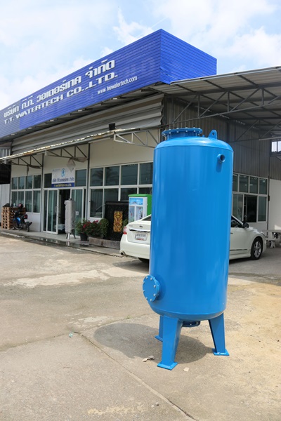 ถังกรองเหล็กขนาด32นิ้ว80cm. x 150cm.x 4.5 mm