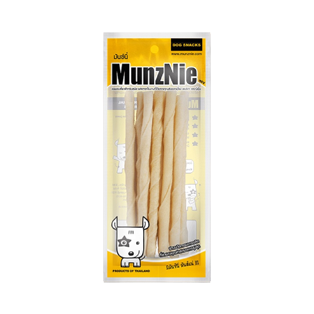 Munznie MS040 ชิววี่สติ๊ก ขาว 10 ชิ้น