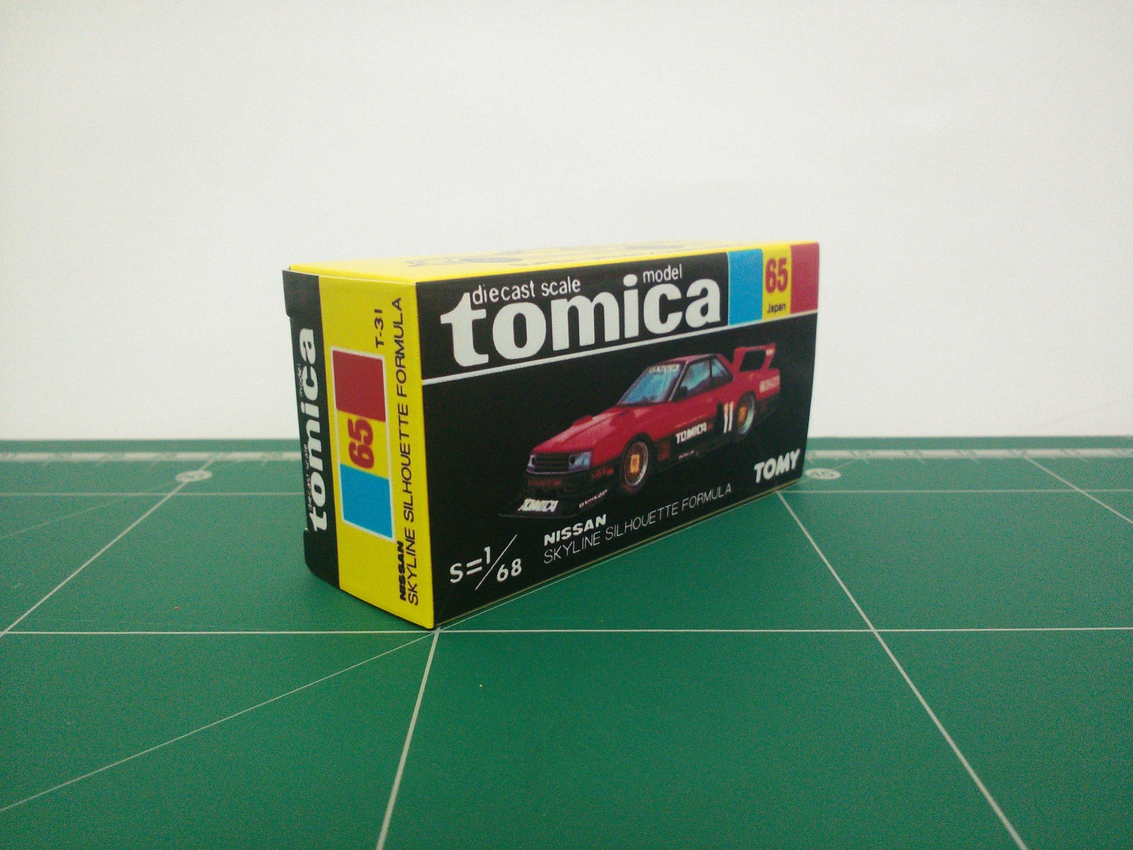 กล่องพิมพ์ Reproduction Box สำหรับ Tomica Black Box No.65 Nissan Skyline (กล่องเปล่า, ไม่มีรถ)