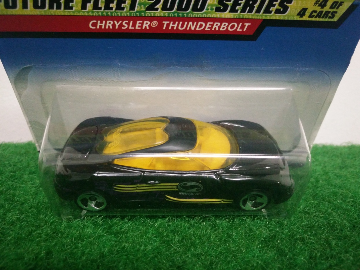 Hot Wheels Chrysler Thunderbolt; Future Fleet 2000 Series #4 of 4