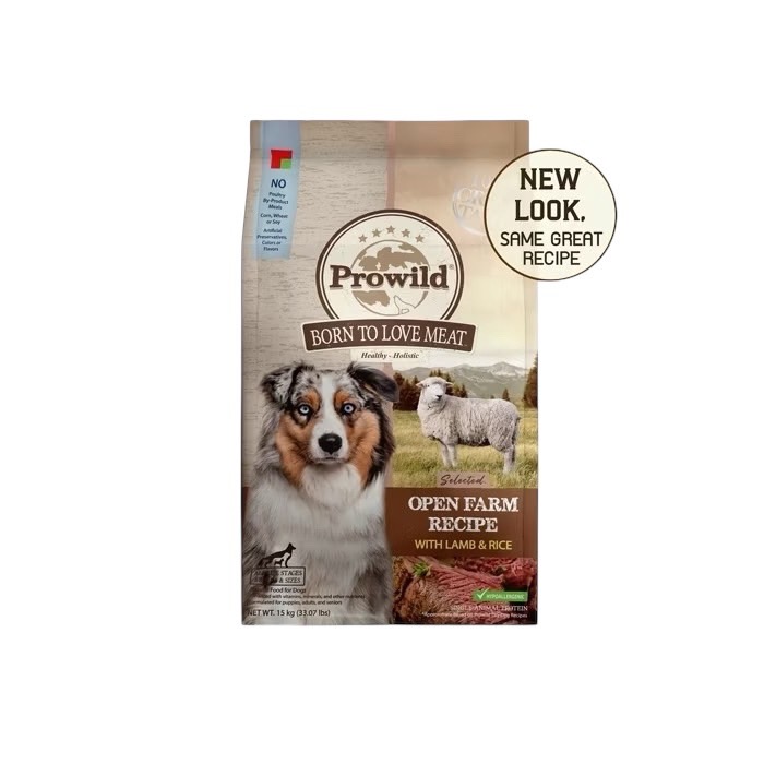 Prowild PWS-L3 Selected Open Farm แกะและข้าว 3 Kg.