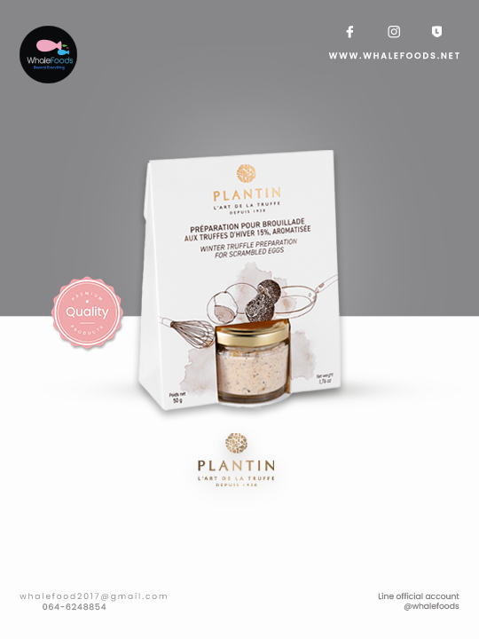 PLANTIN Winter Truffle Preparation for scrambled Eggs