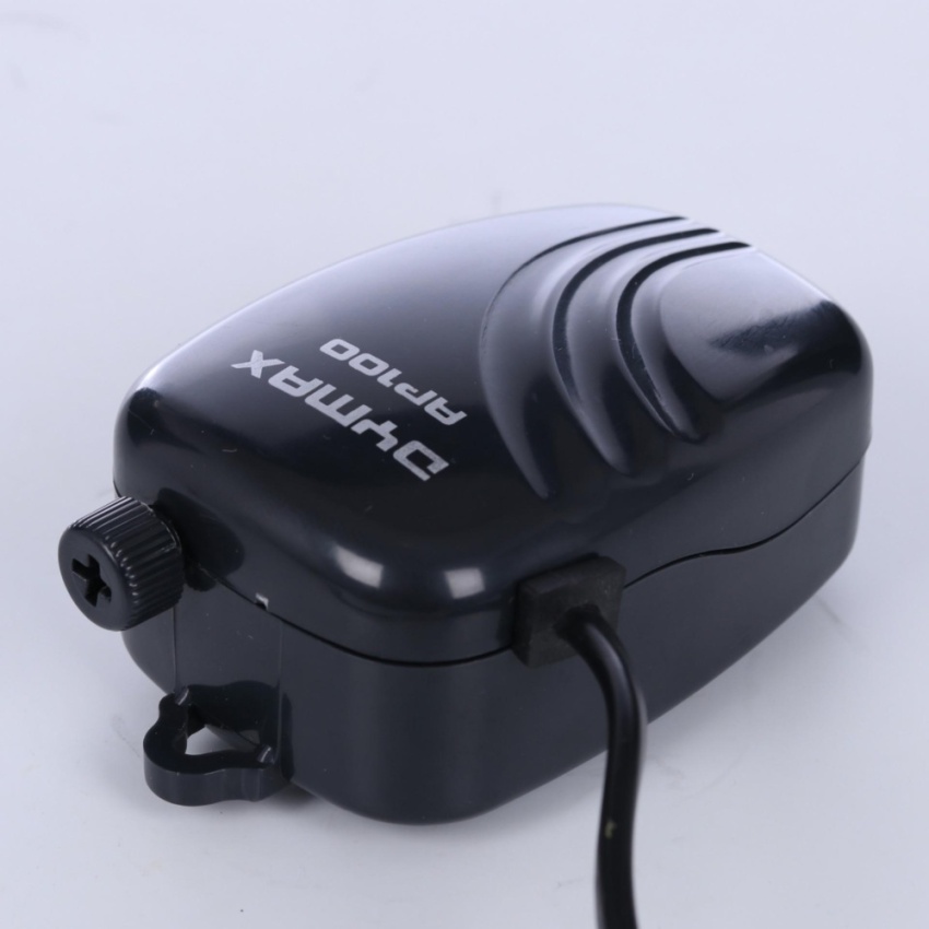 Dymax ปั้มออกซิเจน ปั้มลมตู้ปลา รุ่น AP100 สีดำ