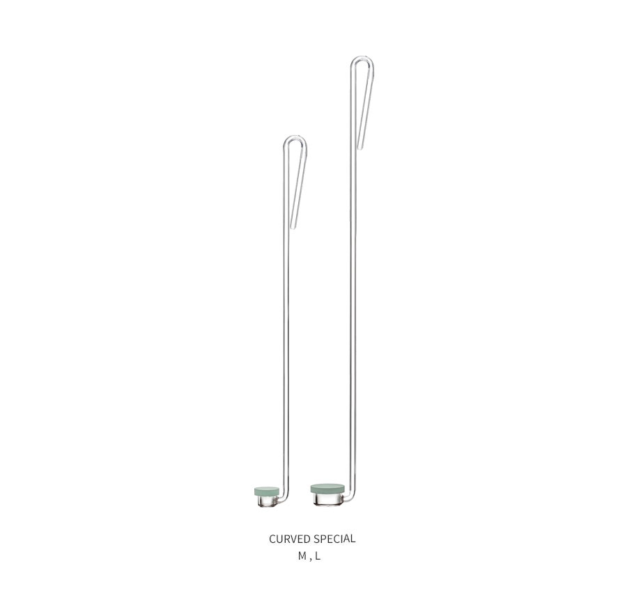 AQUARIO NEO AIR DIFFUSER CURVED หัวกระจายอากาศ รุ่น Curved สำหรับเกี่ยวขอบกระจกโดยไม่ต้องใช้จุกซิลิโคน