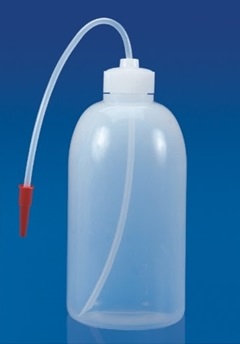ขวดฉีดน้ำกลั่น 1000 ml ปากแคบ สายฉีดยาว Wash Bottle, POLYLAB