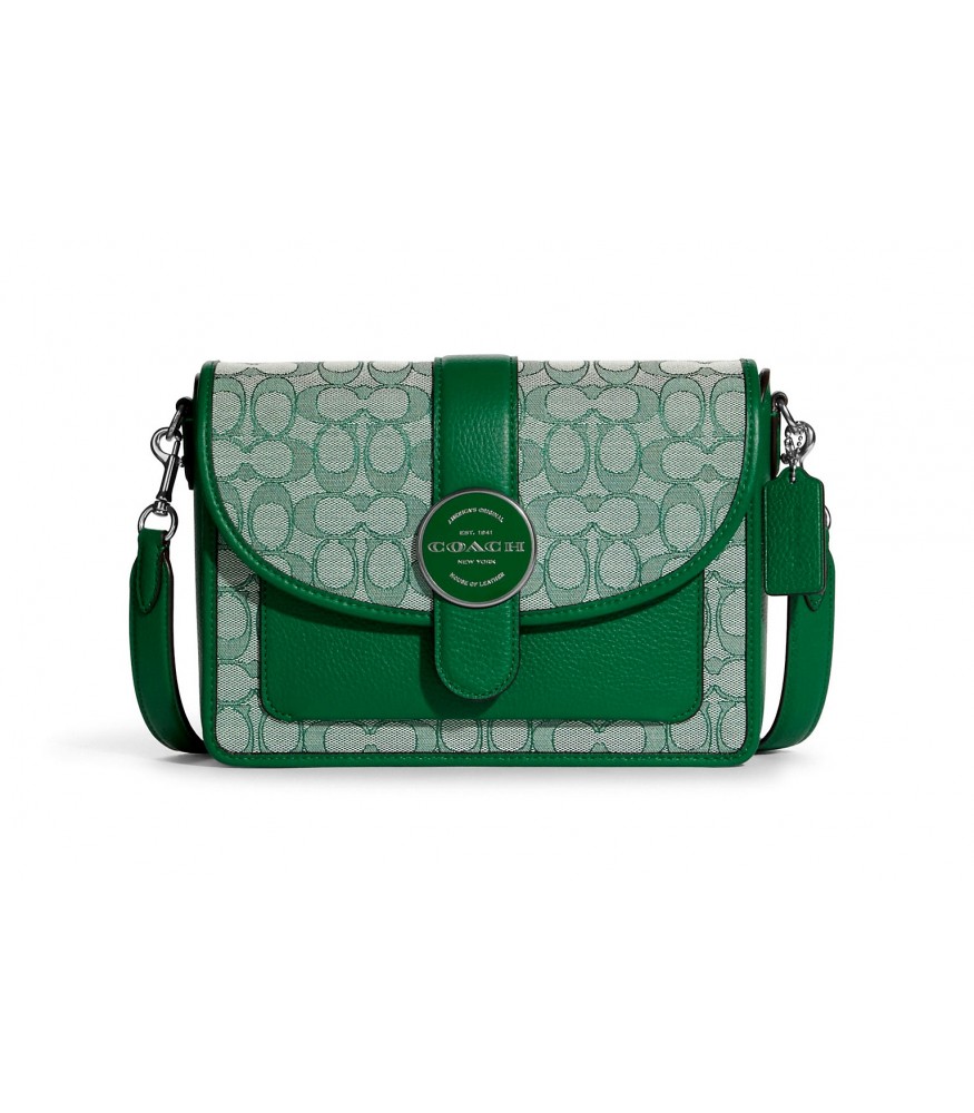 กระเป๋าสะพายข้าง COACH C8307 LONNIE CROSSBODY IN SIGNATURE JACQUARD (SVGN)[C8307SVGN]