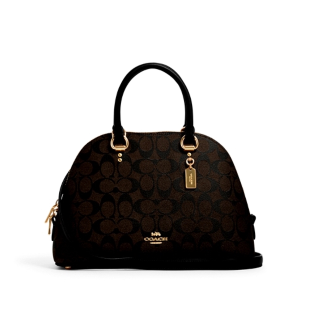 COACH 2558 KATY SATCHEL IN SIGNATURE CANVAS (IMAA8) [2558IMAA8]