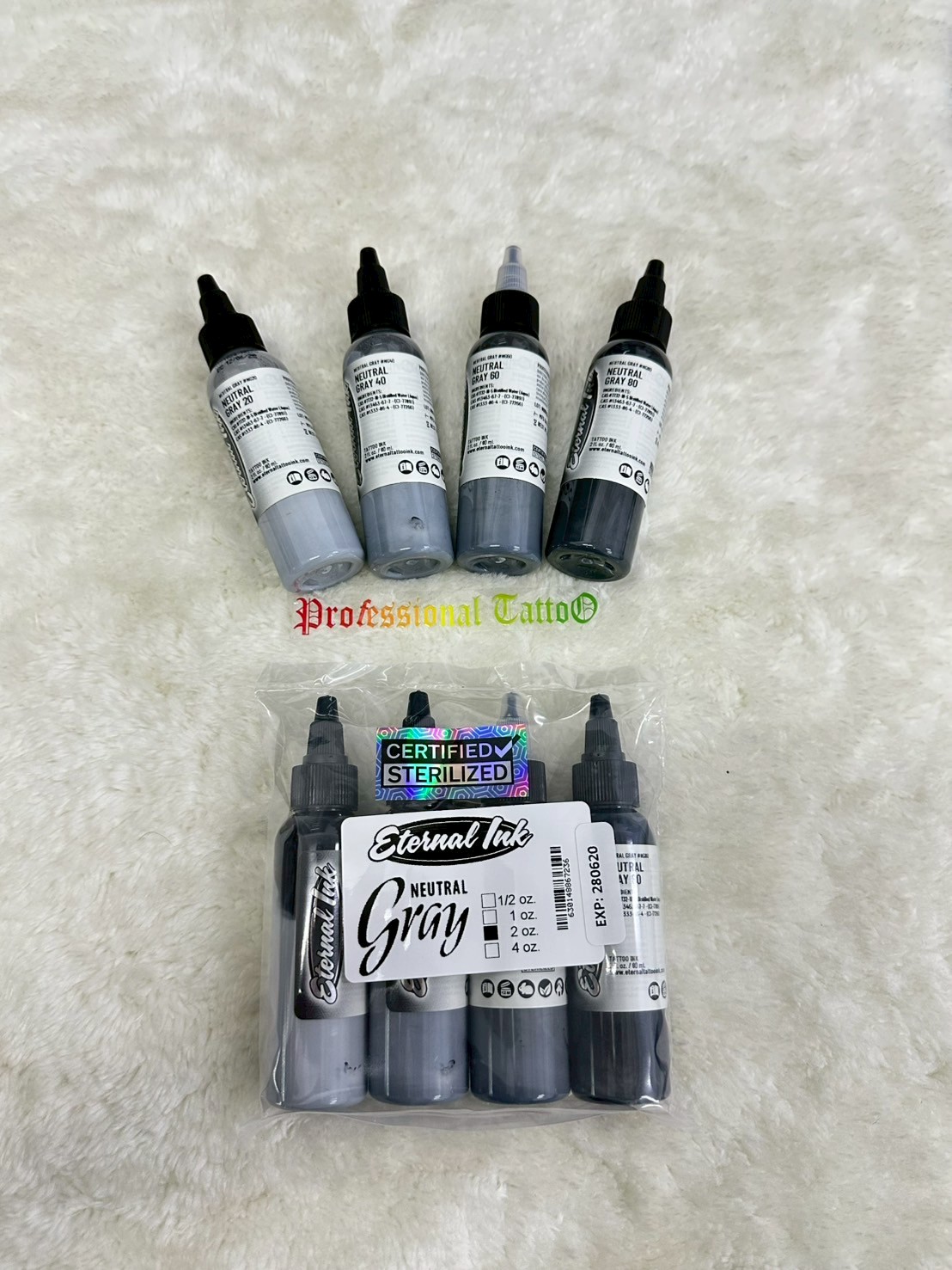 Eternal Neutral Gray Set ขนาด 2oz และ 1/2oz Eternal Neutral Gray Set ขนาด 2oz และ 1/2oz