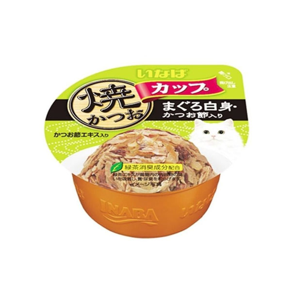 Inaba IMC-103 ทูน่า(มากุโระ) ในน้ำเกรวี่หน้าปลาสไลซ์ 80 g.