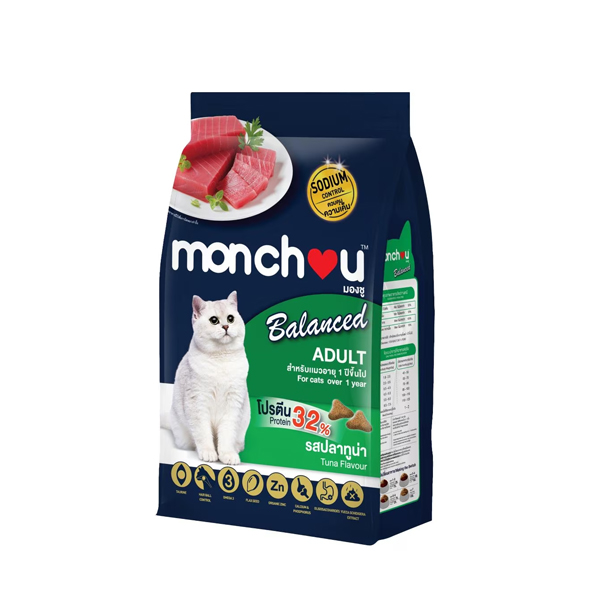 AP Monchou Balance BS5 Adult Cat ปลาทูน่า 1.1 Kg