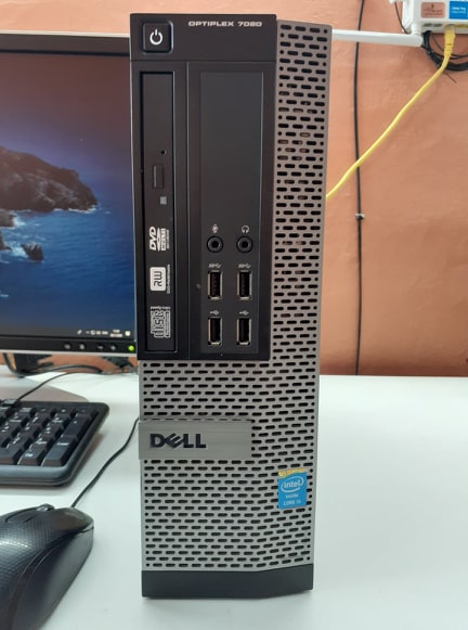 PC DELL optiplex 7020 Core i5 GEN4ครบชุดพร้อมจอ LED DELL 22นิ้ว Full HD