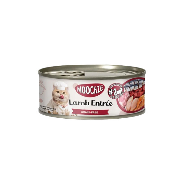 Moochie ME4 Grain Free Lamb & Beef Entree เนื้อแกะและเนื้อวัว 156 กรัม