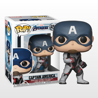 Avengers : Endgame - Funko POP! Captain America Suit Version [ของแท้]