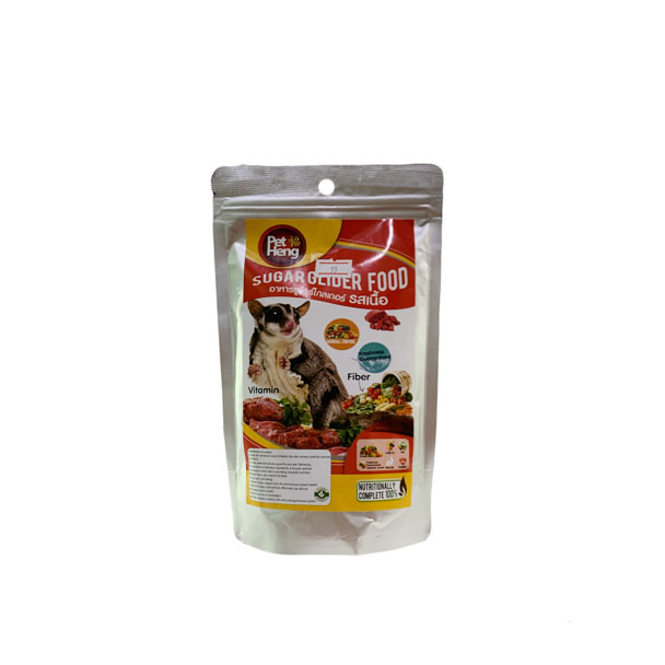 Pet Heng อาหารชูการ์ รสเนื้อ 180 กรัม