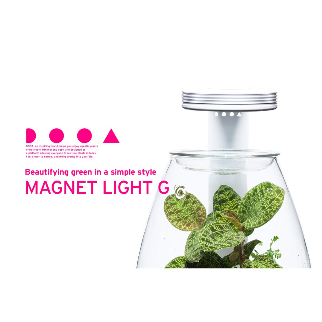 DOOA MAGNET LIGHT G โคมไฟ LED แม่เหล็กสำหรับเลี้ยงไม้ชื้น และตู้ปลาขนาดเล็ก