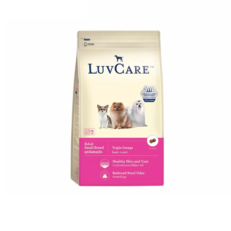 Dr.Luvcare (สุนัขพันธุ์เล็ก Triple Omega) 2 Kg.