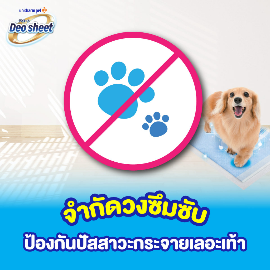 UC Deo Sheet แผ่นรองฉี่ดูดซับไว 60x44 ซม. 36 แผ่น